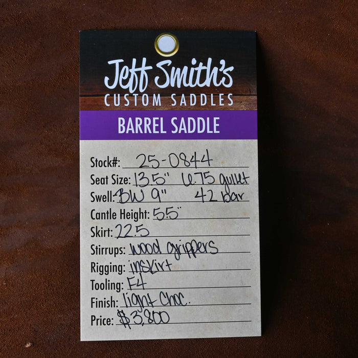 13.5" JEFF SMITH BARREL SADDLE