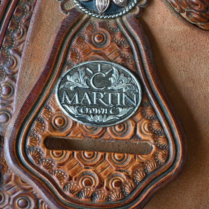 14.5" USED MARTIN CROWN C BARREL SADDLE