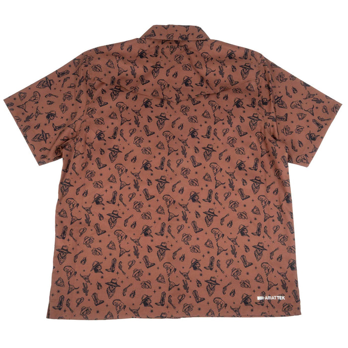 Ariat Men's VentTek Western Classic Fit Pearl Snap Shirt MEN - Clothing - Shirts - Short Sleeve Ariat Clothing