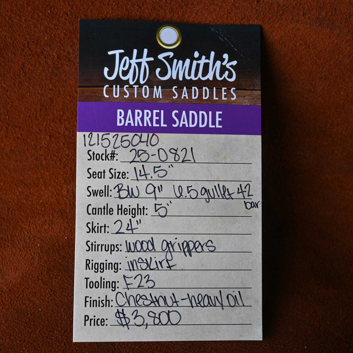 14.5" JEFF SMITH BARREL SADDLE