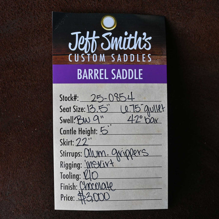 13.5" JEFF SMITH BARREL SADDLE