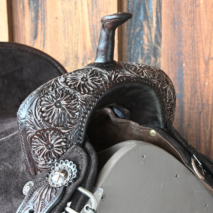 14" SEVEN LIGHTWEIGHT (WOOD TREE) BARREL SADDLE