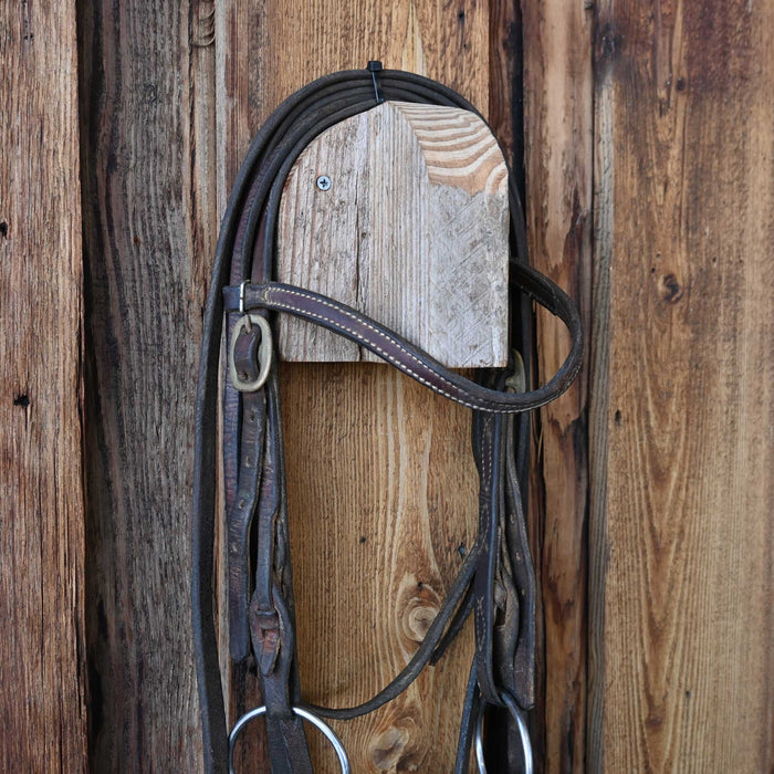 Reinsman O-Ring Twisted Wire Snaffle Bridle Rig w/Gernan Martingale