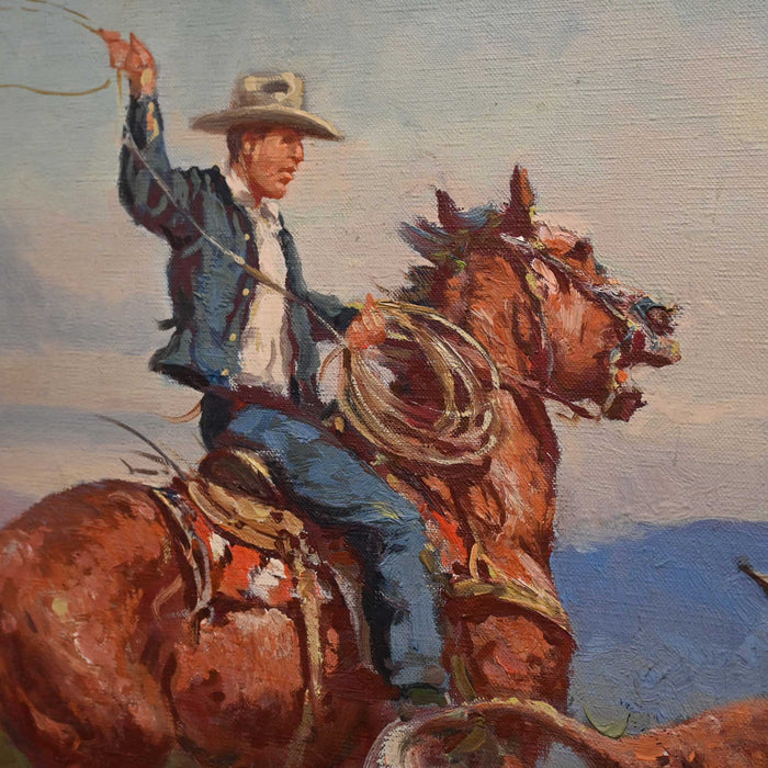 The Cowboy by Olaf Wieghorst