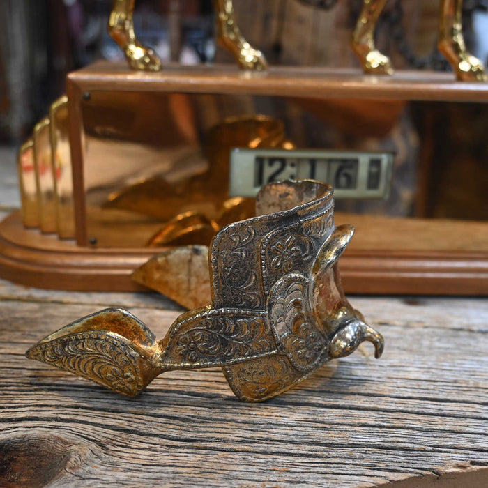Vintage 1950's Heavy Larson Horse Clock