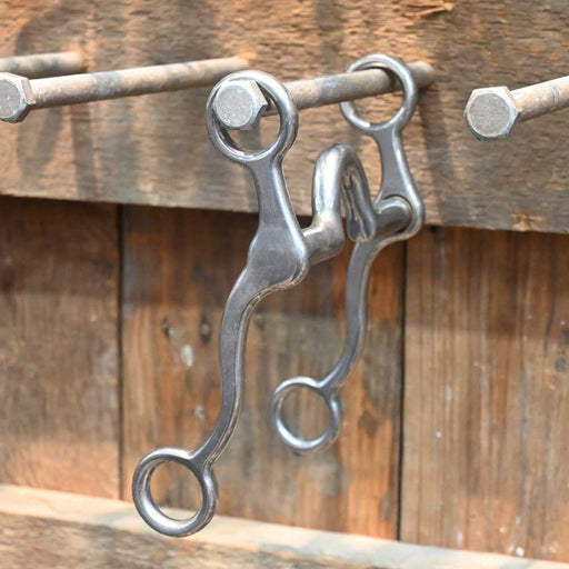 CHS Solid Port Bit Tack - Bits Cow Horse Supply