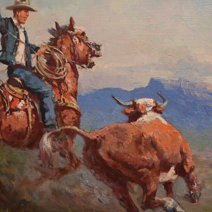 The Cowboy by Olaf Wieghorst