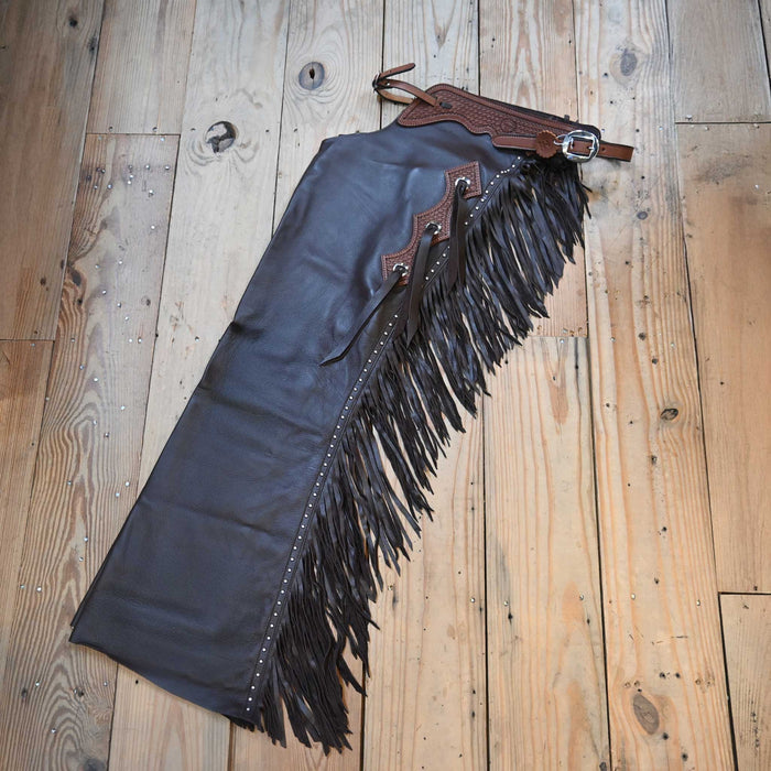 Teskey's Medium Cuttin' Chaps w/Silver Dots