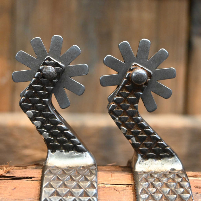 Maheu 10pt. Rasp Spurs