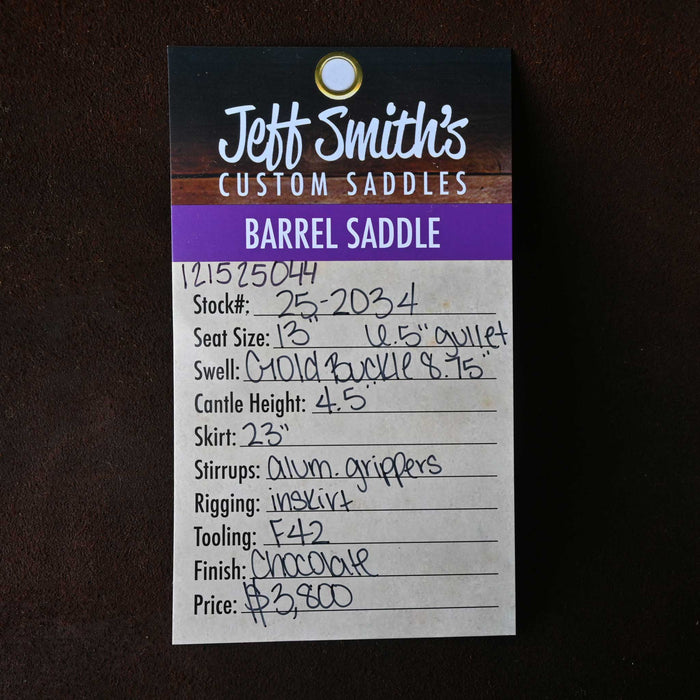 13" JEFF SMITH BARREL SADDLE