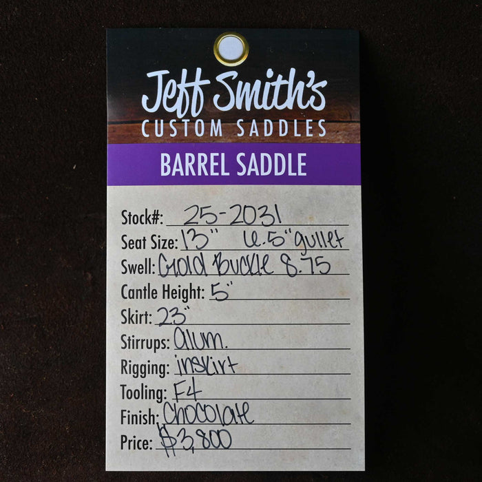 13" JEFF SMITH BARREL SADDLE