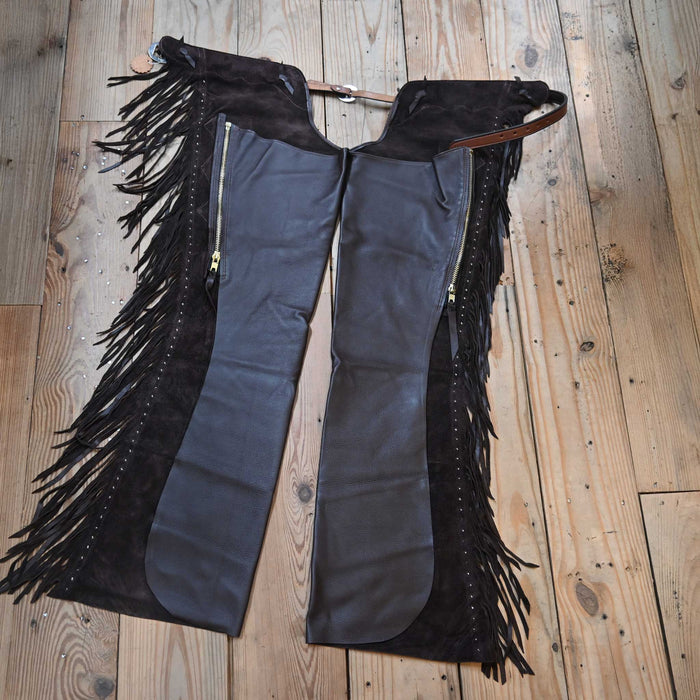 Teskey's Medium Cuttin' Chaps w/Silver Dots