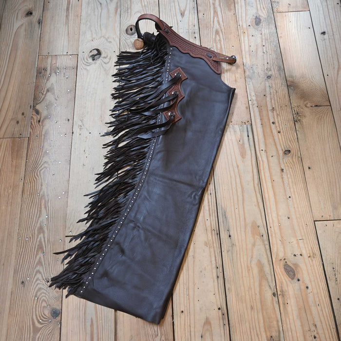 Teskey's Medium Cuttin' Chaps w/Silver Dots