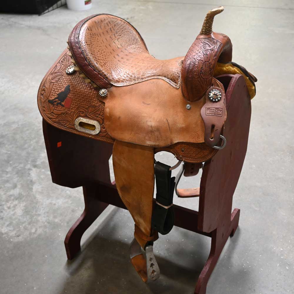 14" ROBERT TESKEY BARREL SADDLE