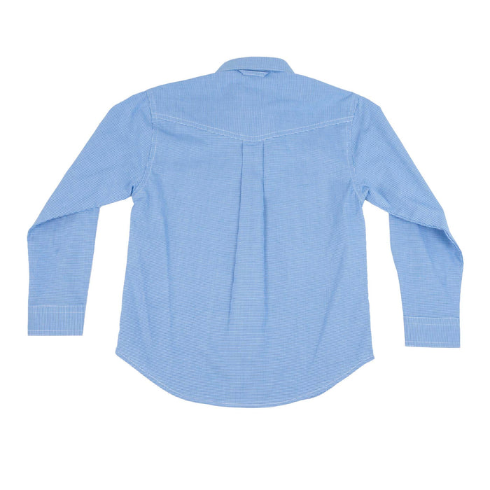 Roper Boy's Western Stretch Mini Checkered Button Down Shirt KIDS - Boys - Clothing - Shirts - Long Sleeve Shirts Roper Apparel & Footwear