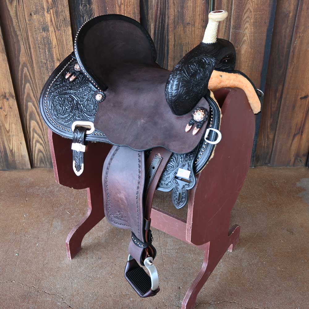 15" CIRCLE Y JOSEY ULTIMATE CASH BARREL SADDLE Saddles Circle Y Saddlery