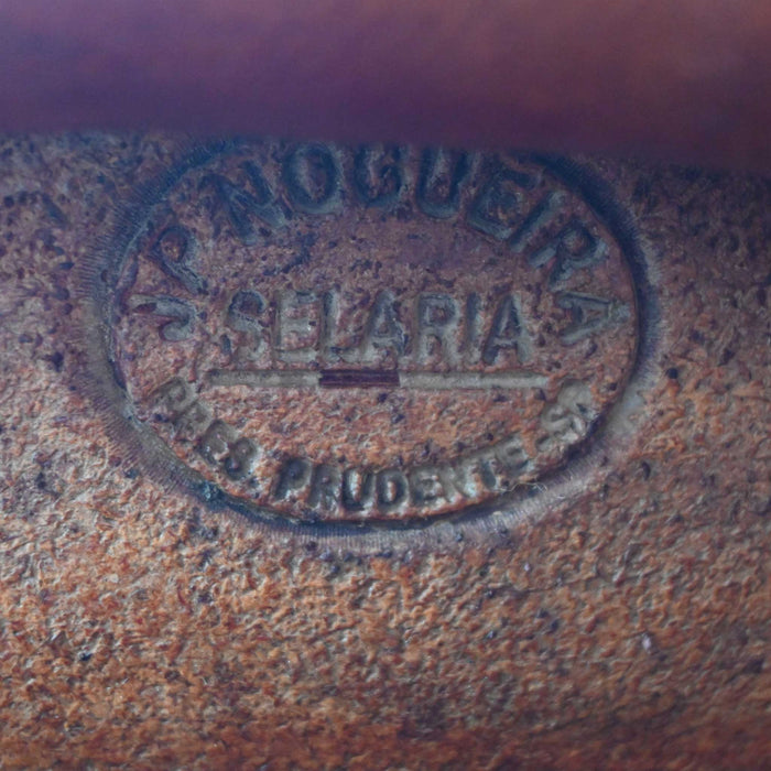 14" USED J.P. NOGUEIRA CALF ROPING SADDLE Saddles - Used J.P. Nogueira