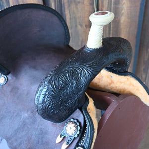 15" CIRCLE Y JOSEY ULTIMATE CASH BARREL SADDLE