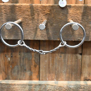 Cow Horse Supply "DL" Snaffle Bit  CHS123 Tack - Bits, Spurs & Curbs - Bits Cow Horse Supply   