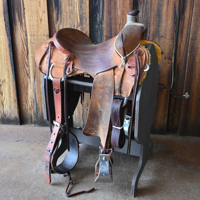 15" USED VALIMONT RANCH SADDLE