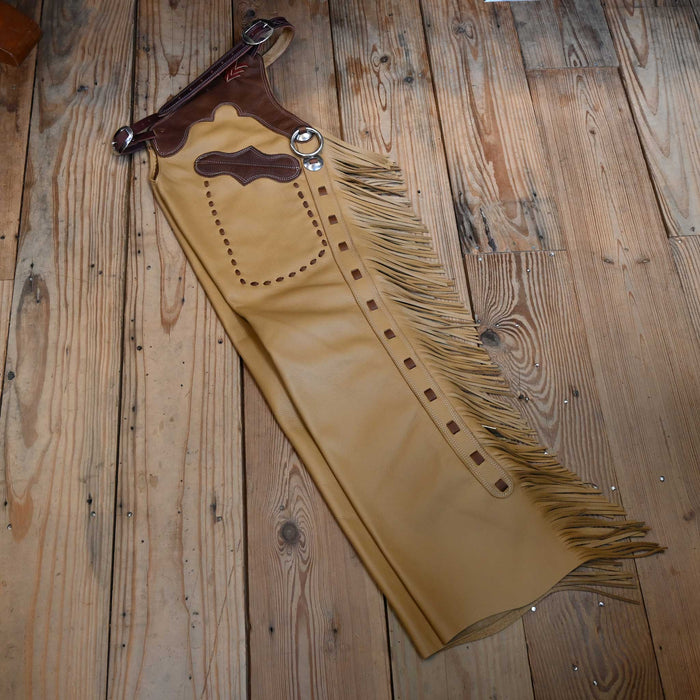 Teskey's Small Tan Smooth Shotgun Chaps