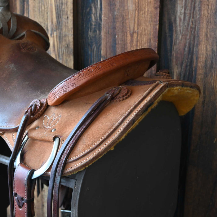 15" USED VALIMONT RANCH SADDLE