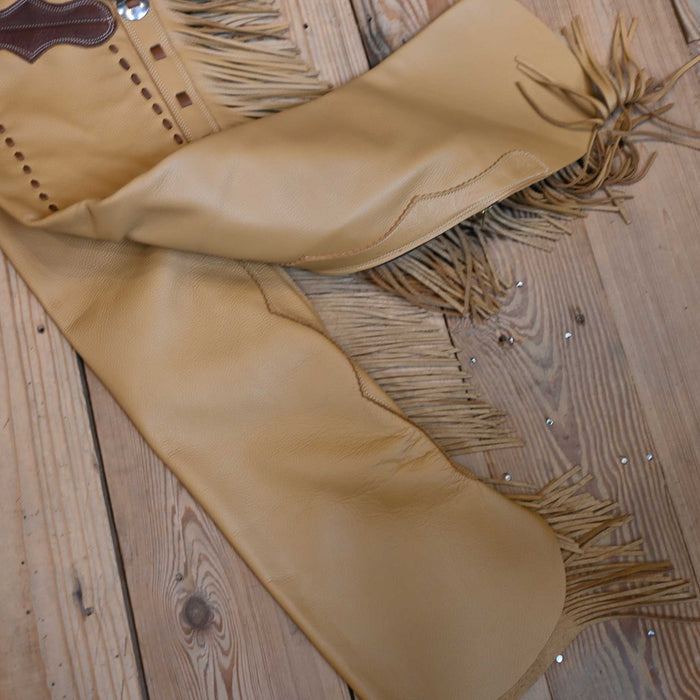 Teskey's Small Tan Smooth Shotgun Chaps