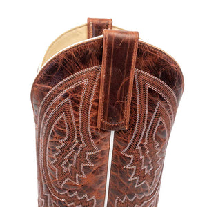 Anderson Bean Men's Mike Tyson Bison Rust Lava Boots MEN - Footwear - Exotic Western Boots Anderson Bean Boot Co.