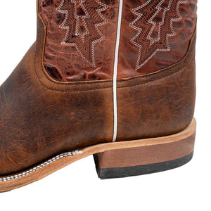 Anderson Bean Men's Mike Tyson Bison Rust Lava Boots MEN - Footwear - Exotic Western Boots Anderson Bean Boot Co.