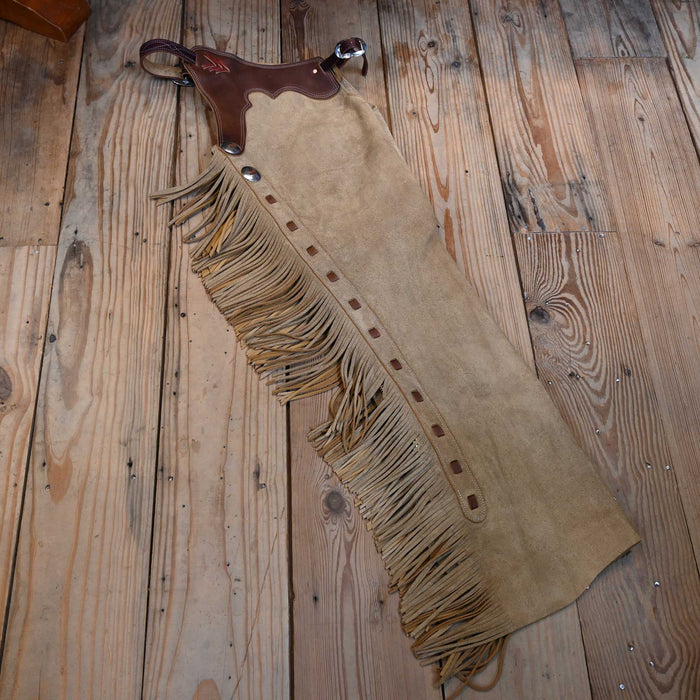 Teskey's X-Small Rough-out Tan Chaps
