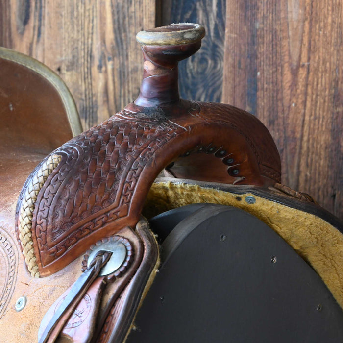 15" TESKEY'S RANCH CUTTER SADDLE