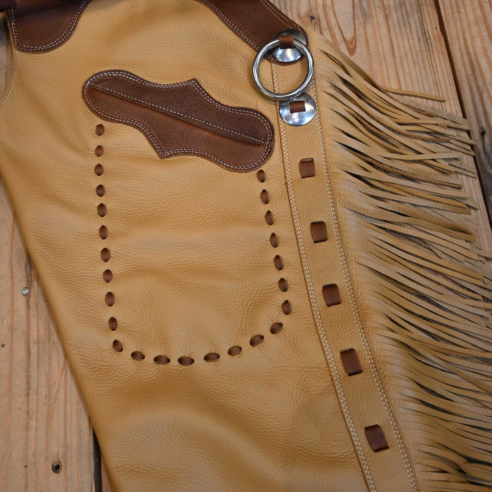 Teskey's Medium Smooth Tan Shotgun Chaps