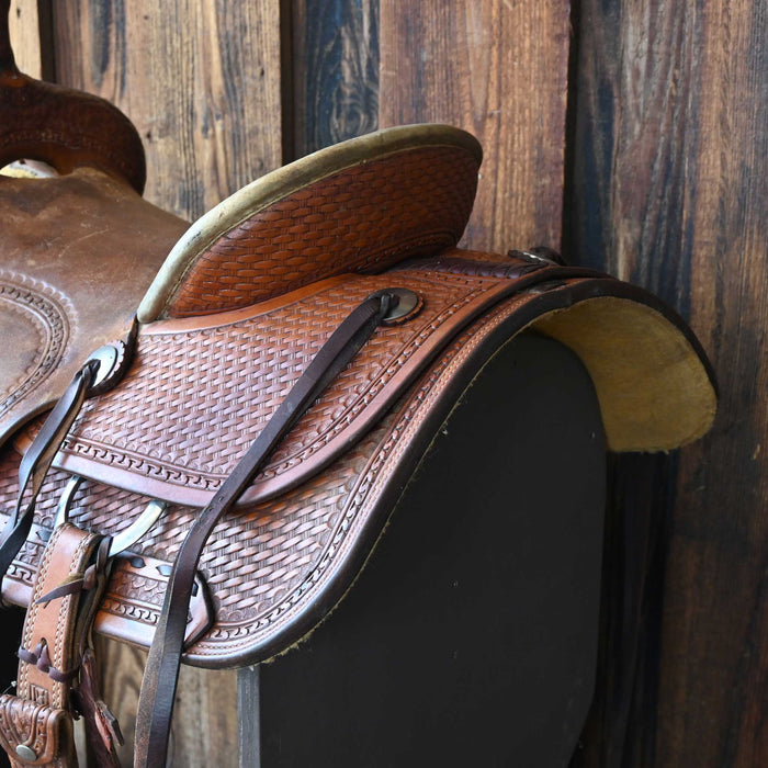 15" TESKEY'S RANCH CUTTER SADDLE