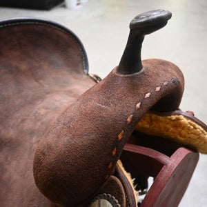 14" USED JEFF SMITH C3 BARREL SADDLE Saddles Jeff Smith