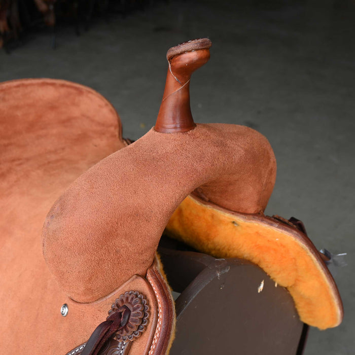 16" JEFF SMITH BUSTER WELCH CUTTING SADDLE