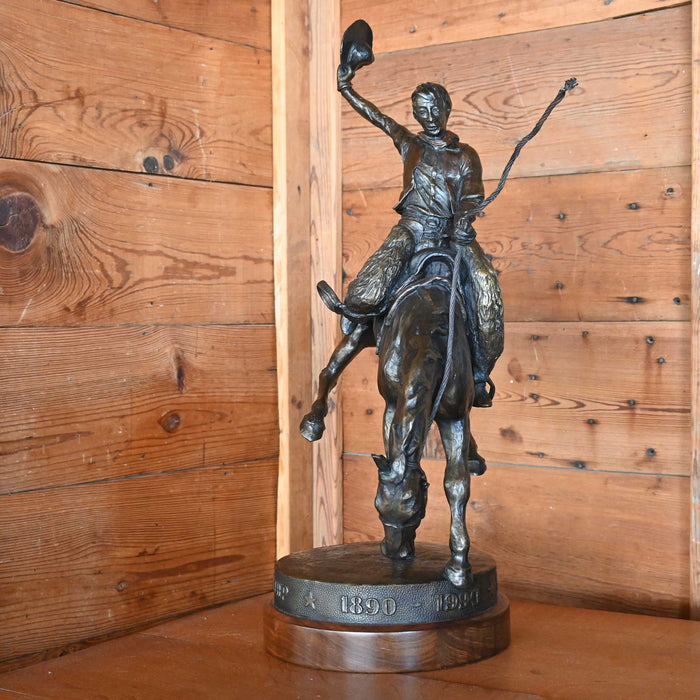Wyoming Centennial Original Bronze by Skip Glomb