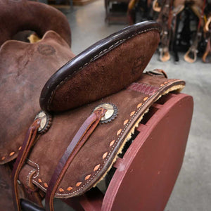 14" USED JEFF SMITH C3 BARREL SADDLE Saddles Jeff Smith