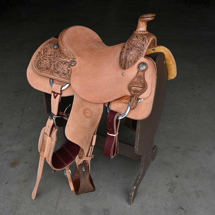 14" JEFF SMITH TEAM ROPING SADDLE