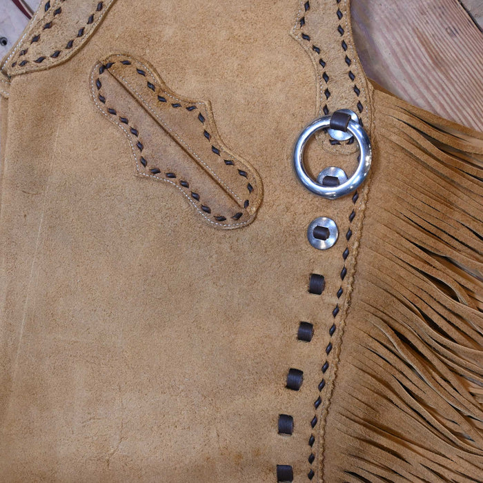 RESTOCK!! Med./Lrg. Teskey's "101" Stepthrough Cowboy Chaps Tack - Chaps & Chinks Teskey's