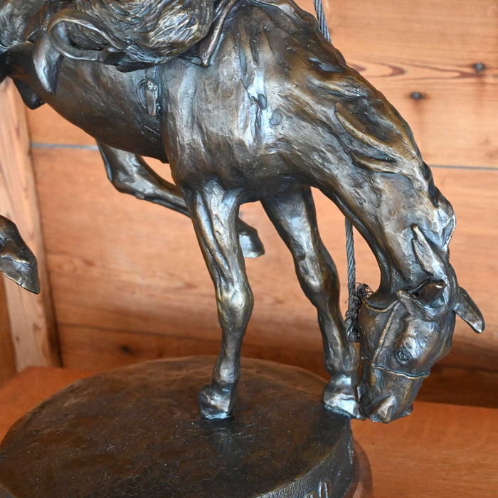 Wyoming Centennial Original Bronze by Skip Glomb