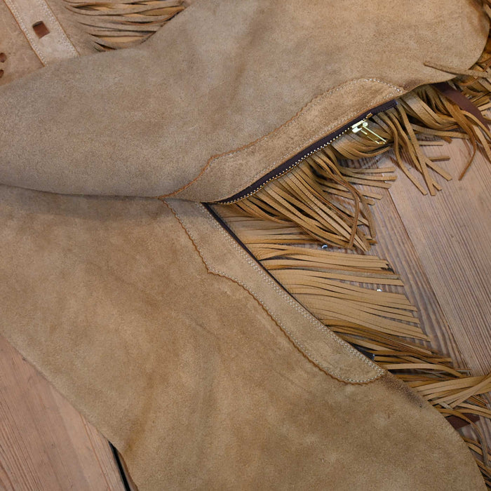 Teskey's X-Large Roughout Tan Shotgun Chaps