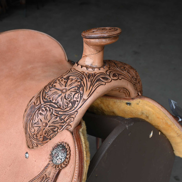 14" JEFF SMITH TEAM ROPING SADDLE