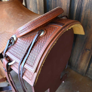 15.5" TRENT WARD RANCH CUTTER SADDLE