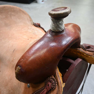 16" USED TESKEY'S RANCH ASSOCIATION SADDLE Saddles TESKEY'S SADDLERY LLC