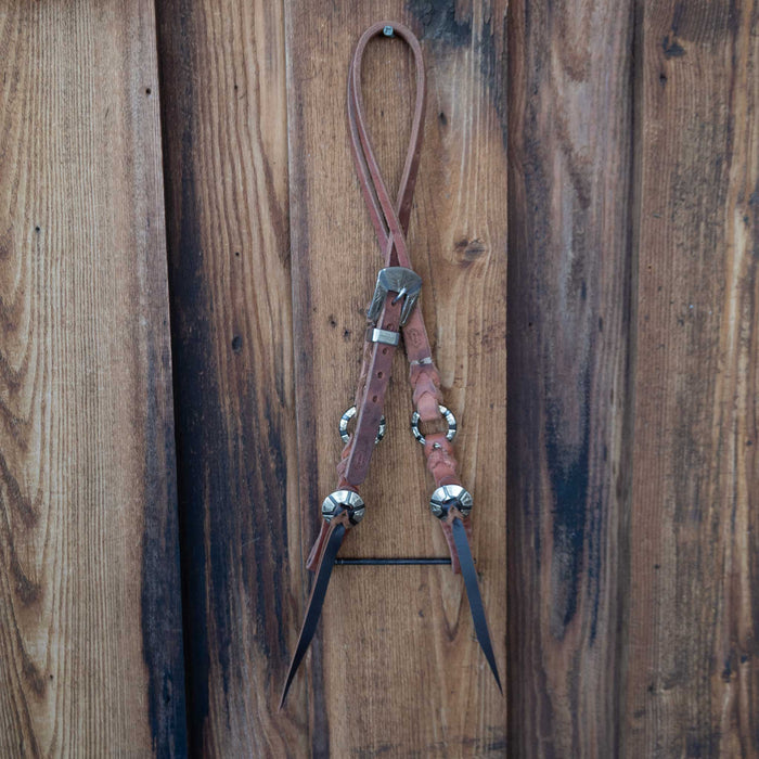 Joe Hipp Split Ear Headstall w/ Teskey's Hardware
