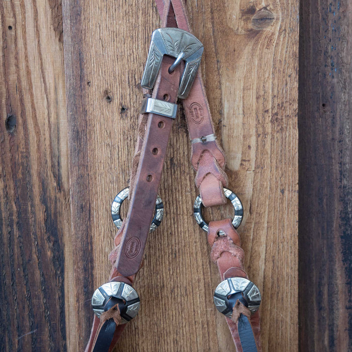 Joe Hipp Split Ear Headstall w/ Teskey's Hardware