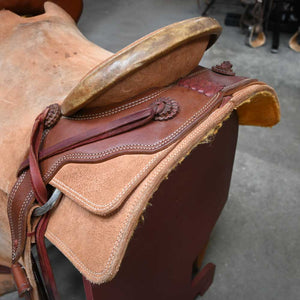 16" USED TESKEY'S RANCH ASSOCIATION SADDLE Saddles TESKEY'S SADDLERY LLC