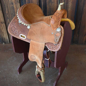 14" USED TESKEY'S BARREL SADDLE Saddles Teskey's Saddlery