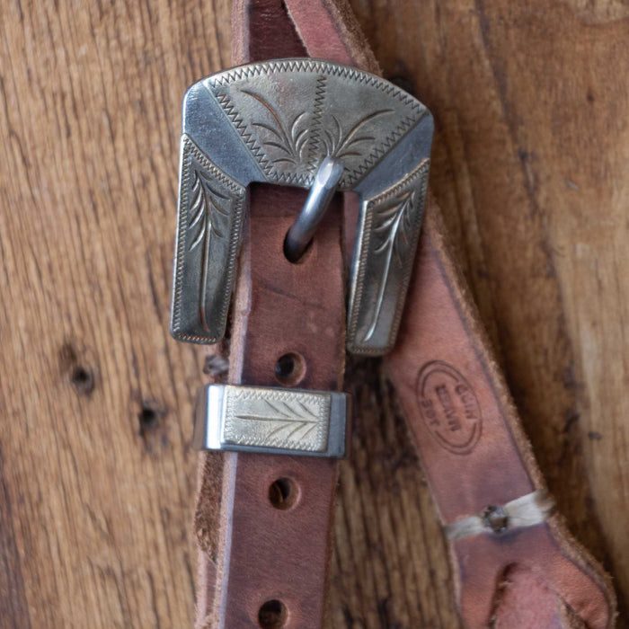 Joe Hipp Split Ear Headstall w/ Teskey's Hardware