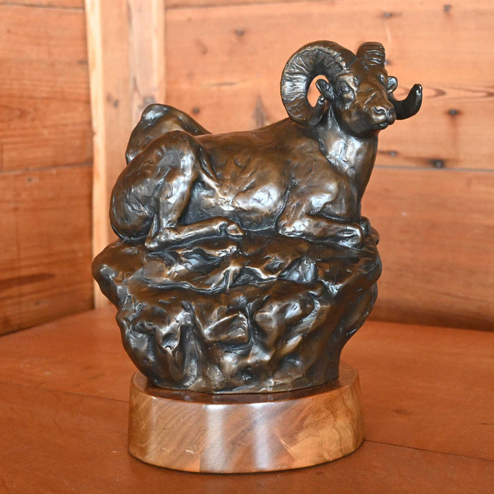 High Country March Original Bronze by Curtis Zabel